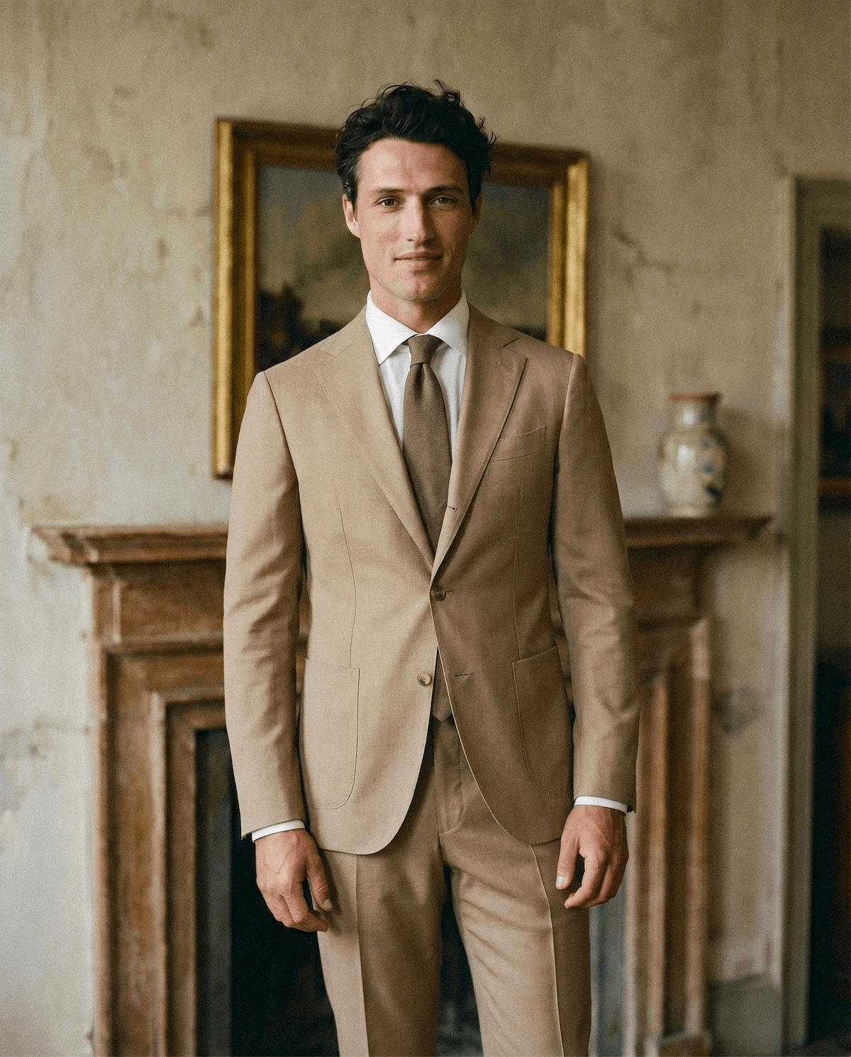 Location costume mariage marron à Clermont-Ferrand - Le Vestiaire Blatin